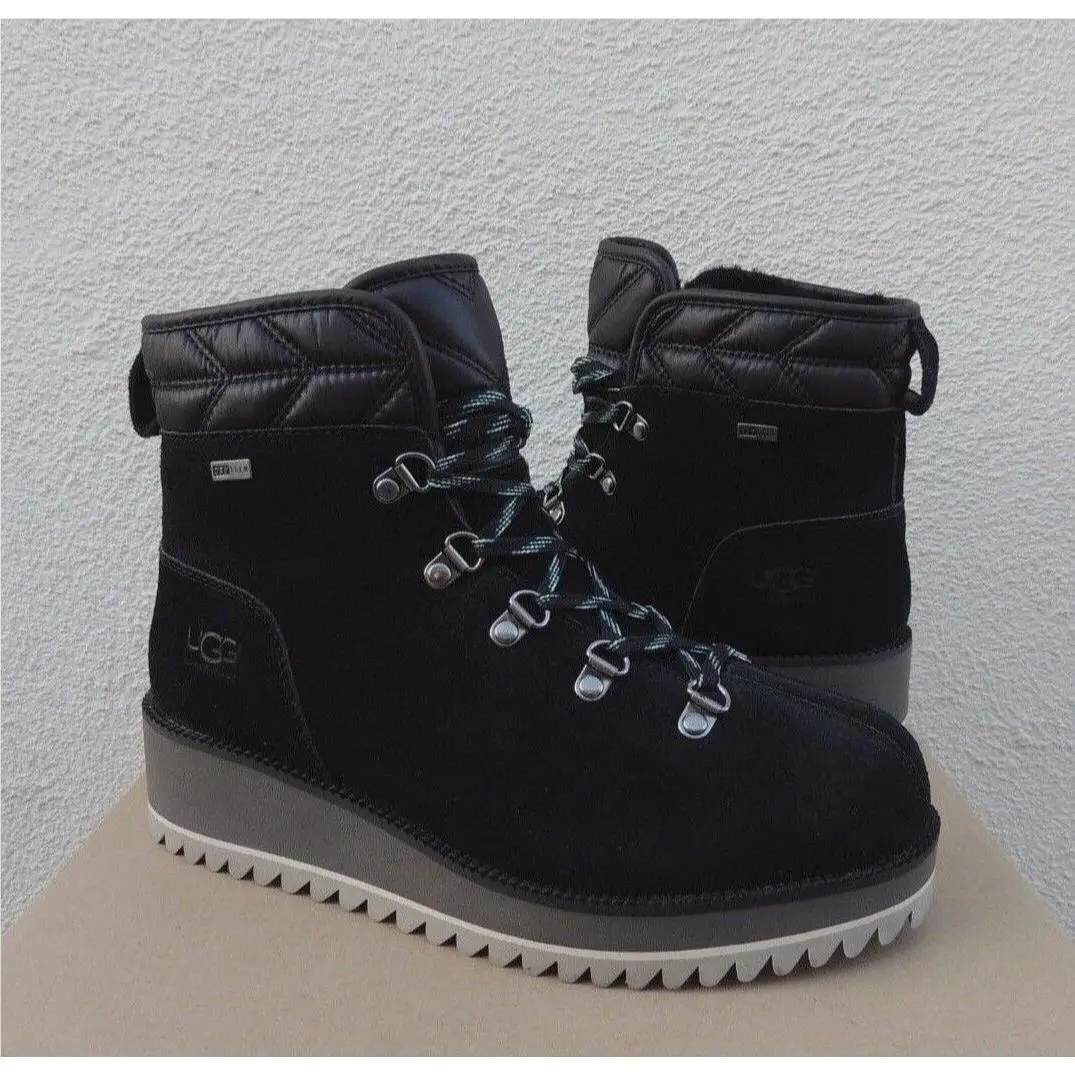 UGG shoes - UGG Birch Lace-up - Birch - Black (UPC: 191142712330) 3