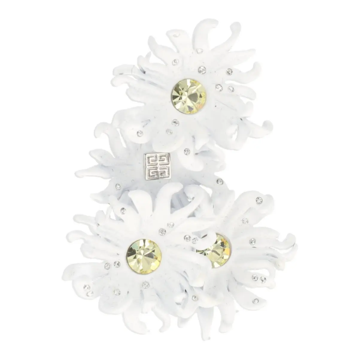 Givenchy Womens Daisy Clip on Single Earring