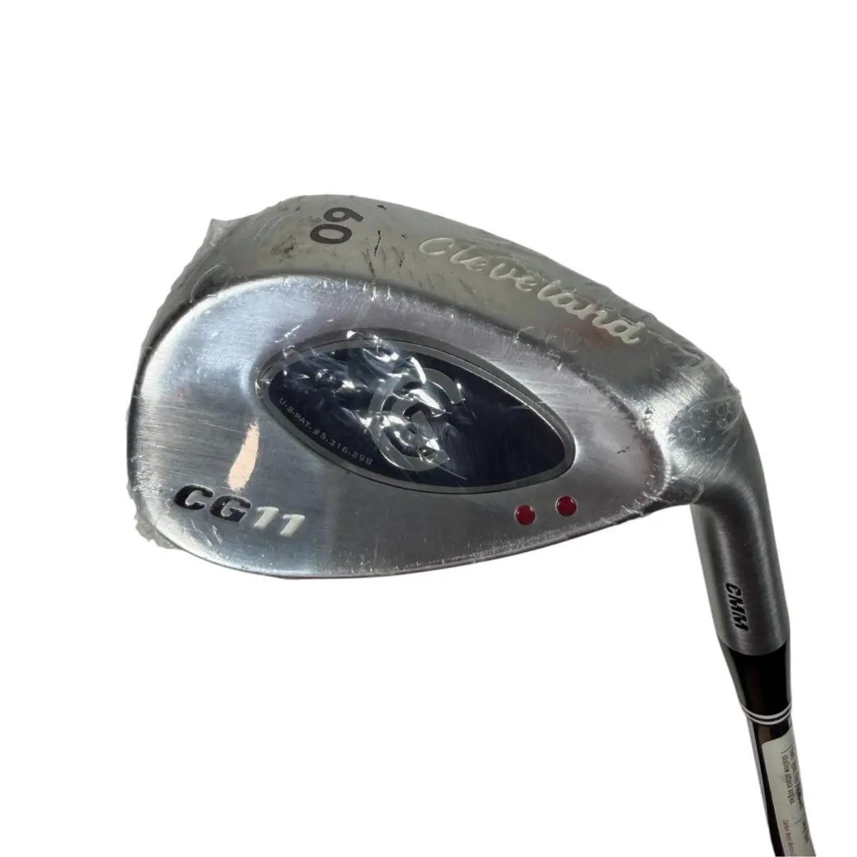 Cleveland CG11 Satin Chrome 60-Degree Lob Wedge Steel Shaft Right Handed