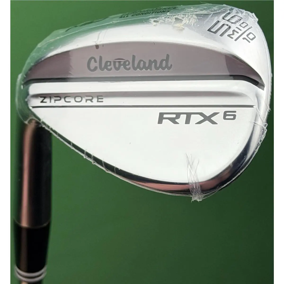Cleveland Rtx 6 Single Sand SW Wedge Left Hand 56-10 Steel Dynamic Gold LH