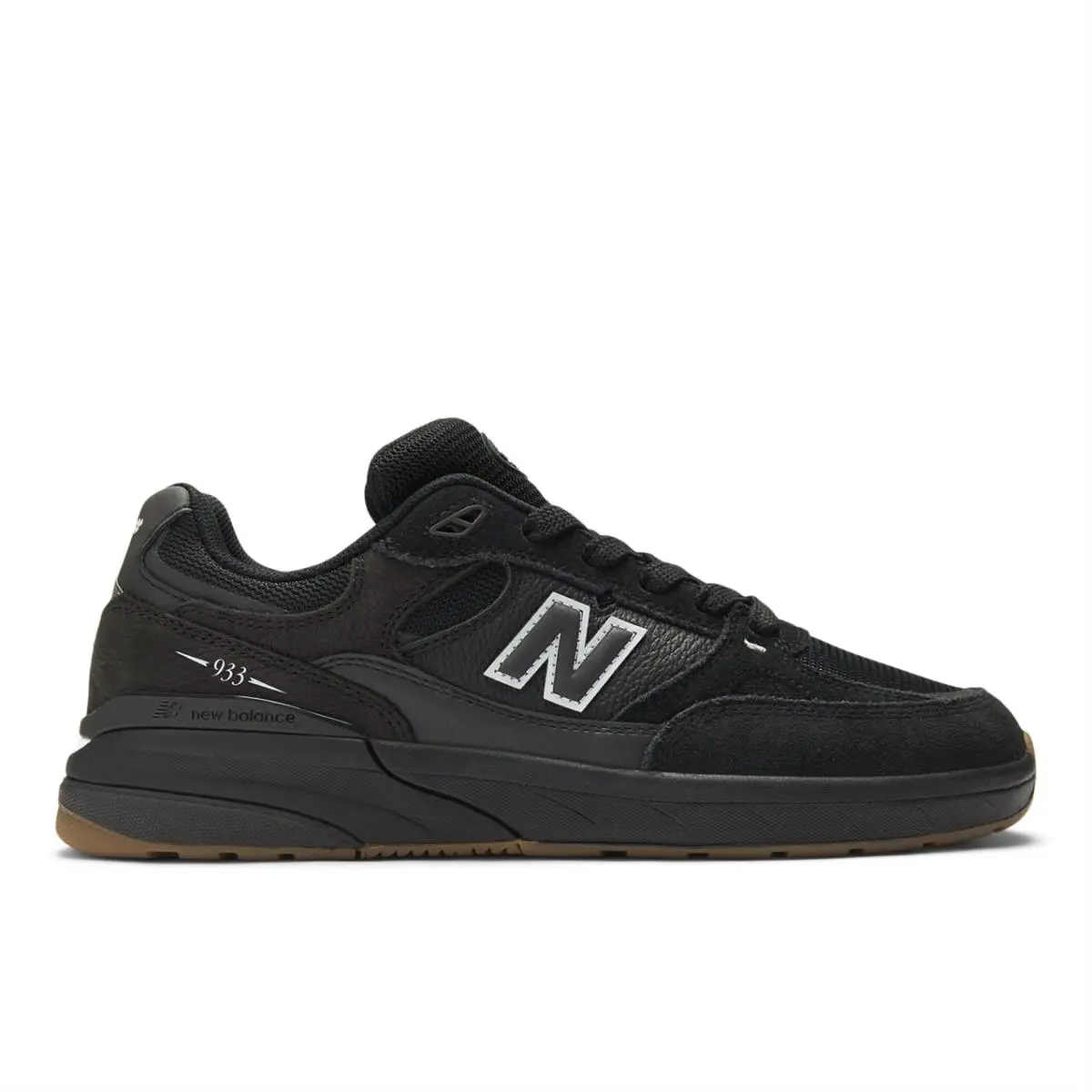 New Balance Numeric Men`s Andrew Reynolds 933 Black White Shoes