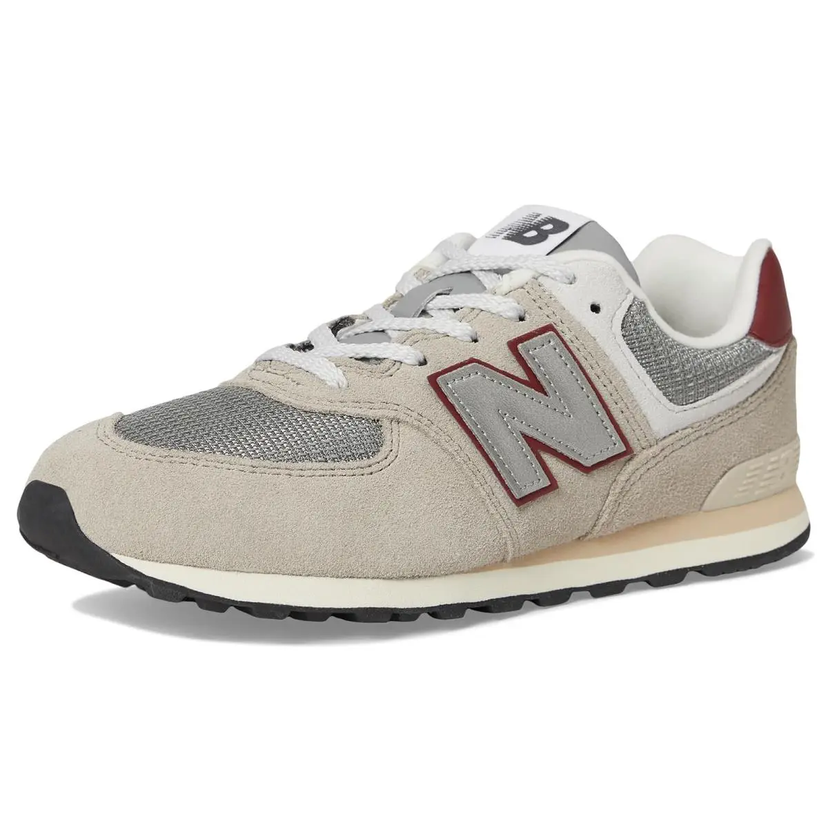New Balance shoes - Arid Stone/Monarch Burgundy 5