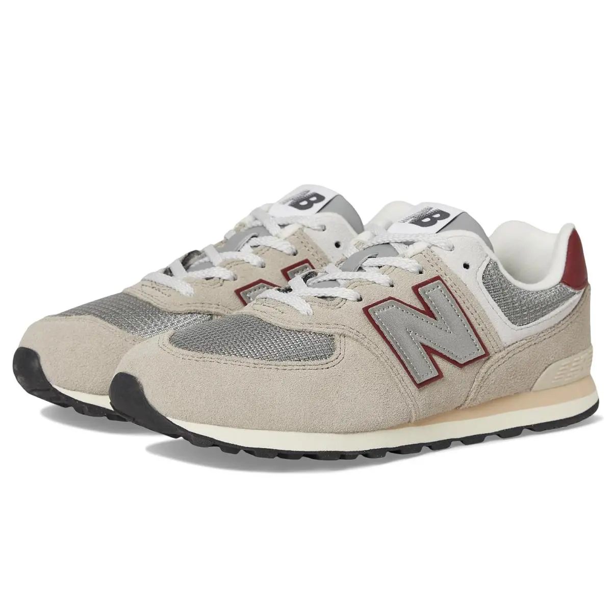 New Balance shoes - Arid Stone/Monarch Burgundy 6