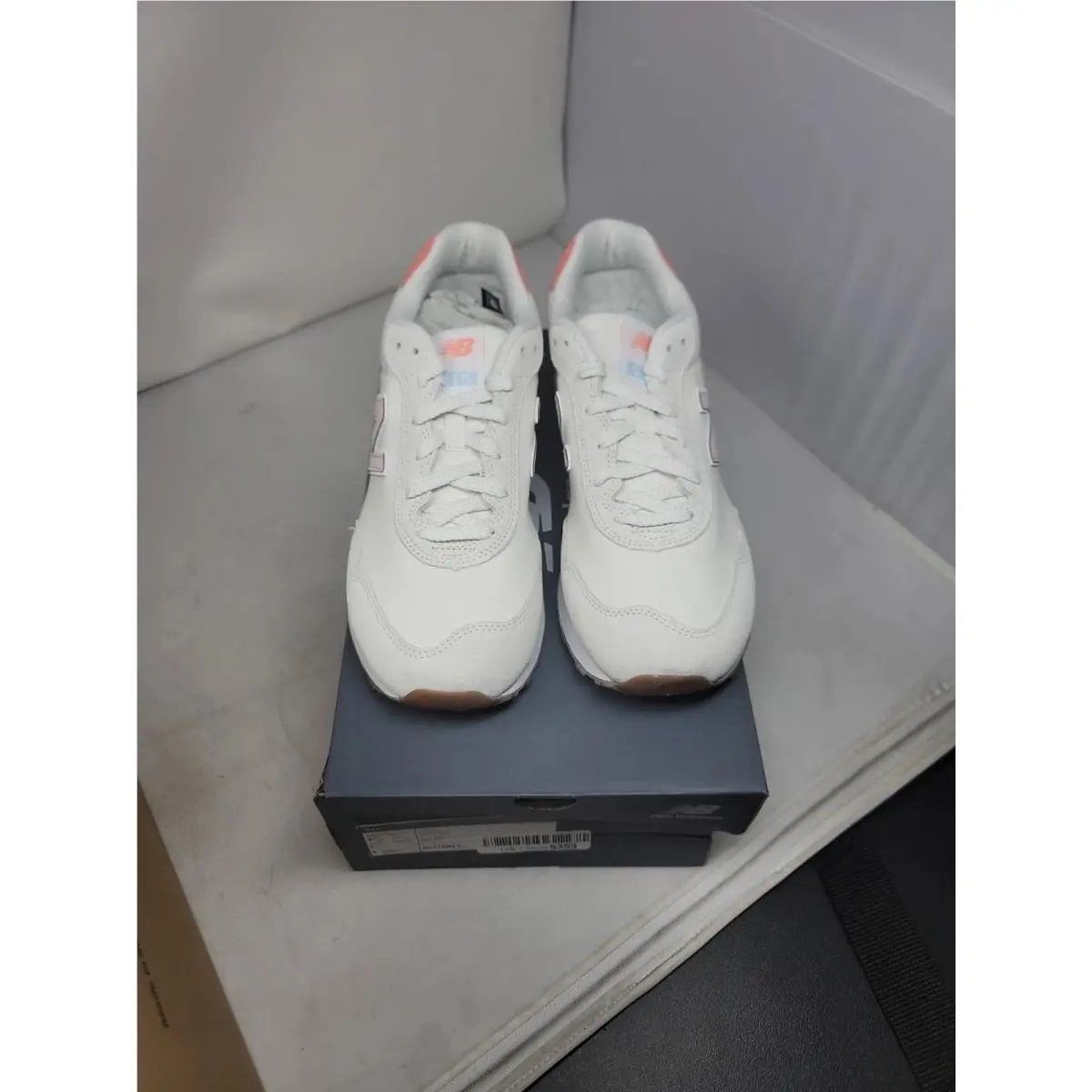 New Balance shoes - New Balance 515 - WL515NAA - white-light grey/pink 9