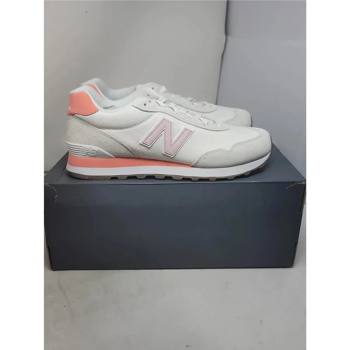 New Balance shoes - New Balance 515 - WL515NAA - white-light grey/pink 6