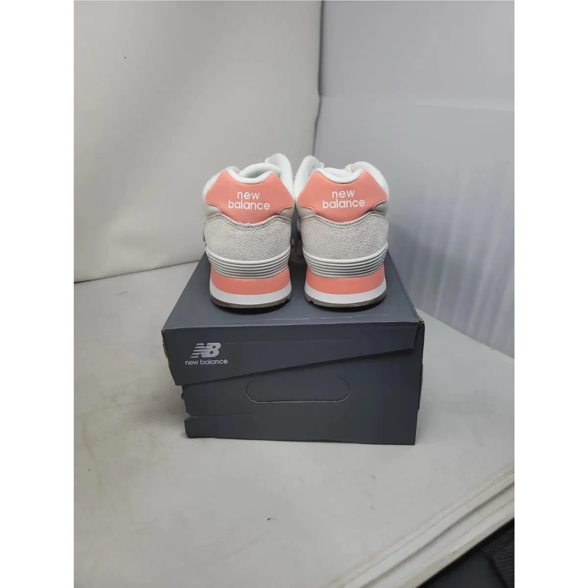 New Balance shoes - New Balance 515 - WL515NAA - white-light grey/pink 7