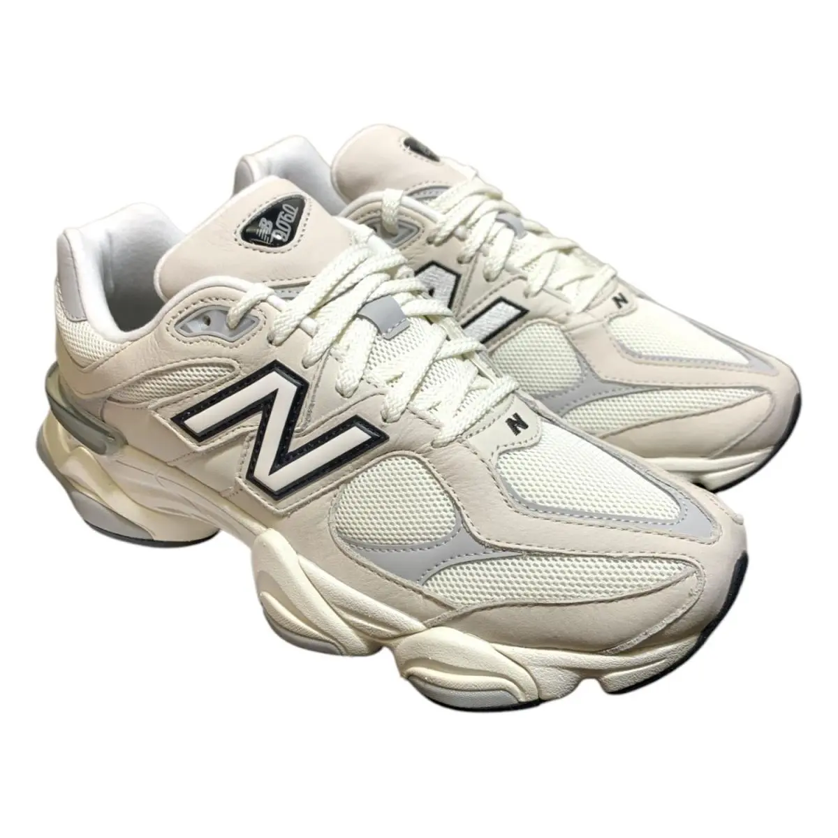 New Balance shoes - New Balance 9060 - Sea Salt/Concrete/Silver Metallic 13