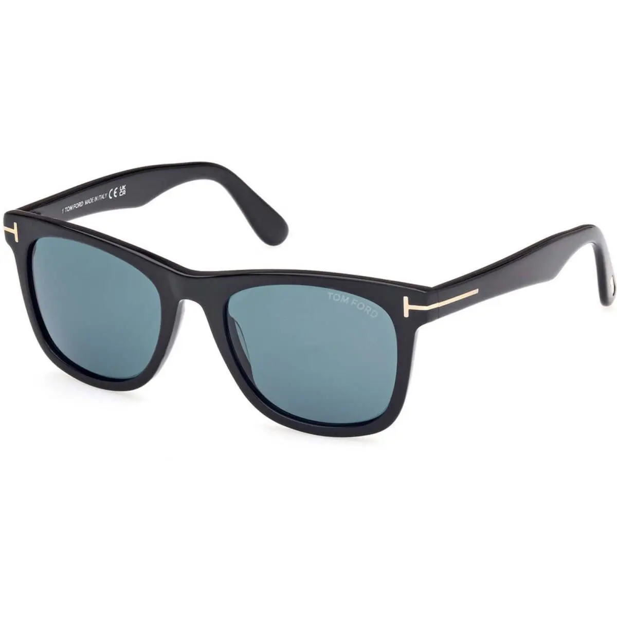 FT1099 01N Kevyn Black Acetate Square Sunglasses 52-19-145 by Tom Ford