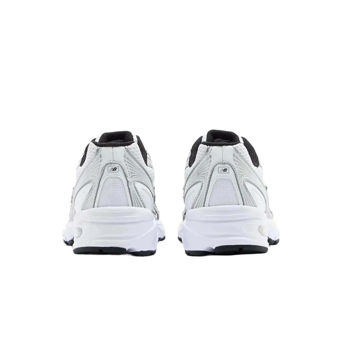 New Balance shoes - Silver Metallic/Black 8