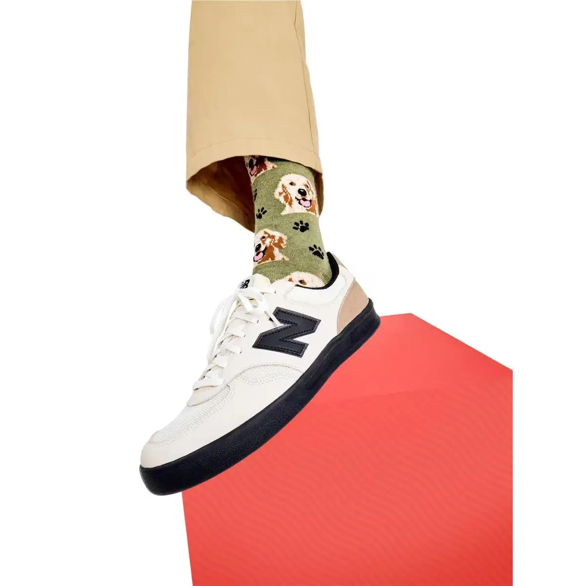 New Balance shoes - White/Black/Beige 6