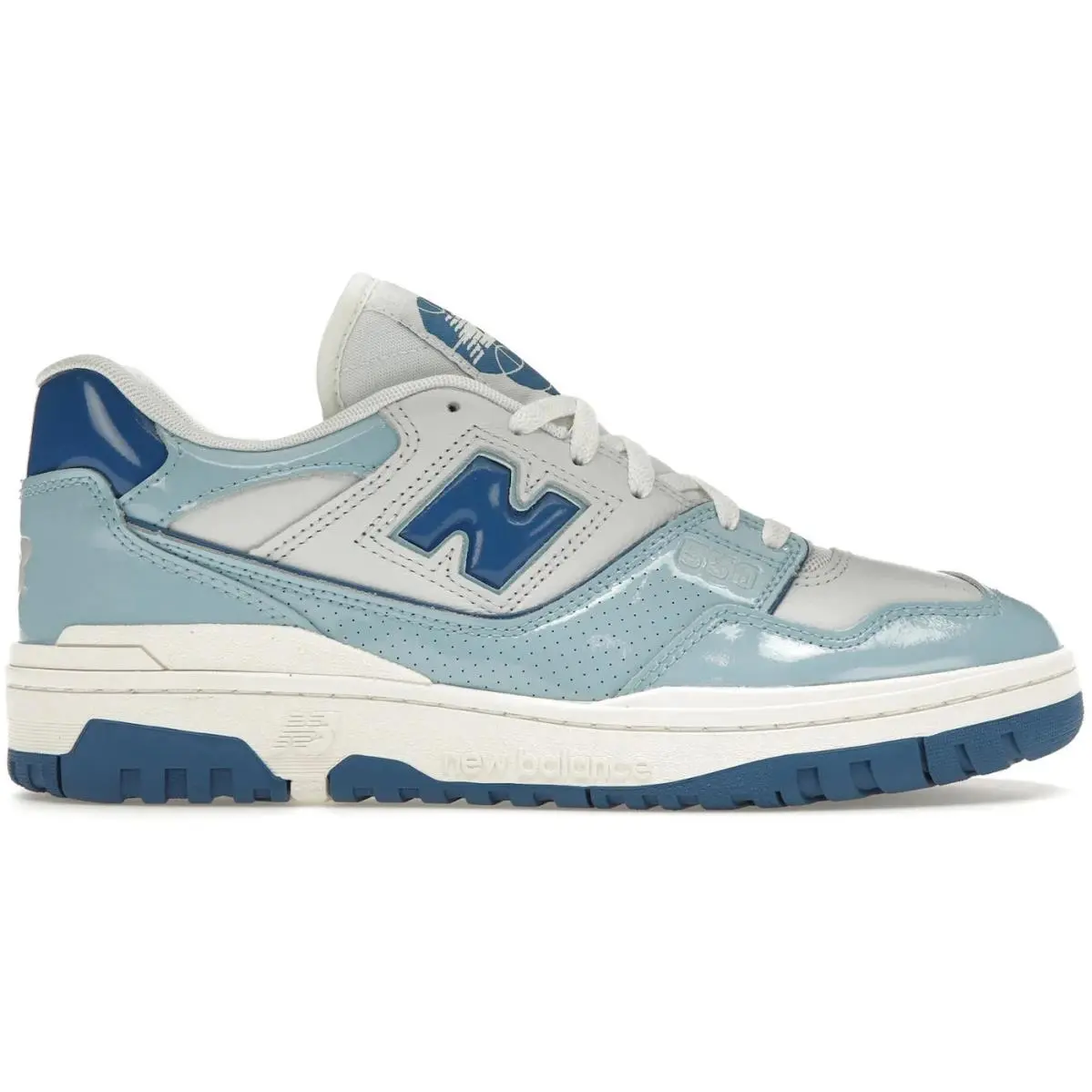 New Balance 550 Chrome Blue Patent BB550YKE