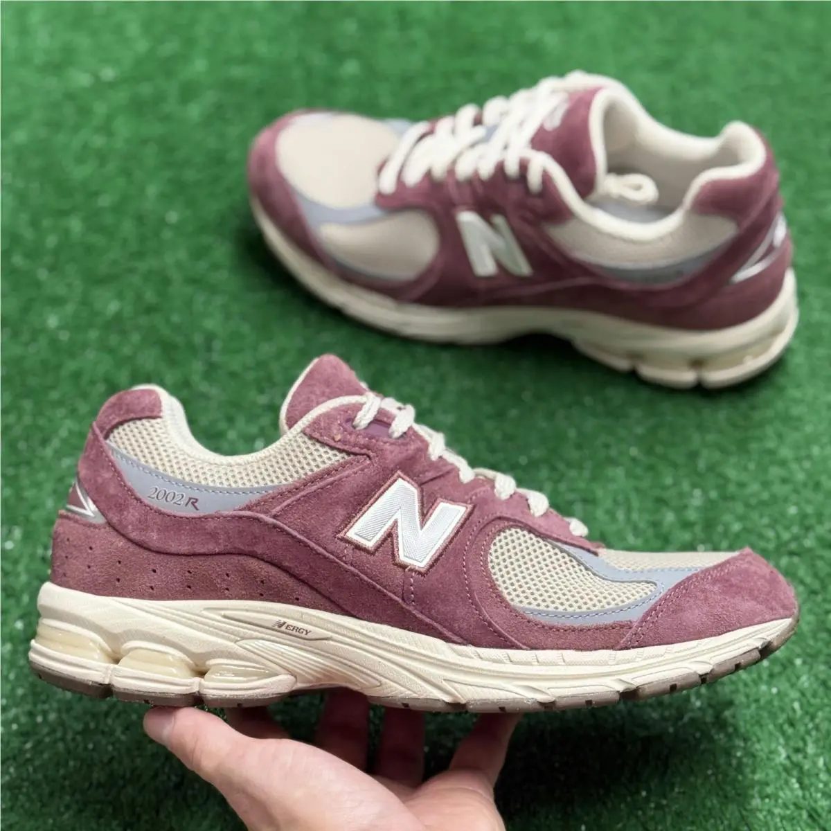 New Balance shoes - 2002R Washed Burgundy Timberwolf Slate - U2002RS - Red 5