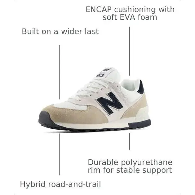 New Balance shoes - New Balance 574 - White 12