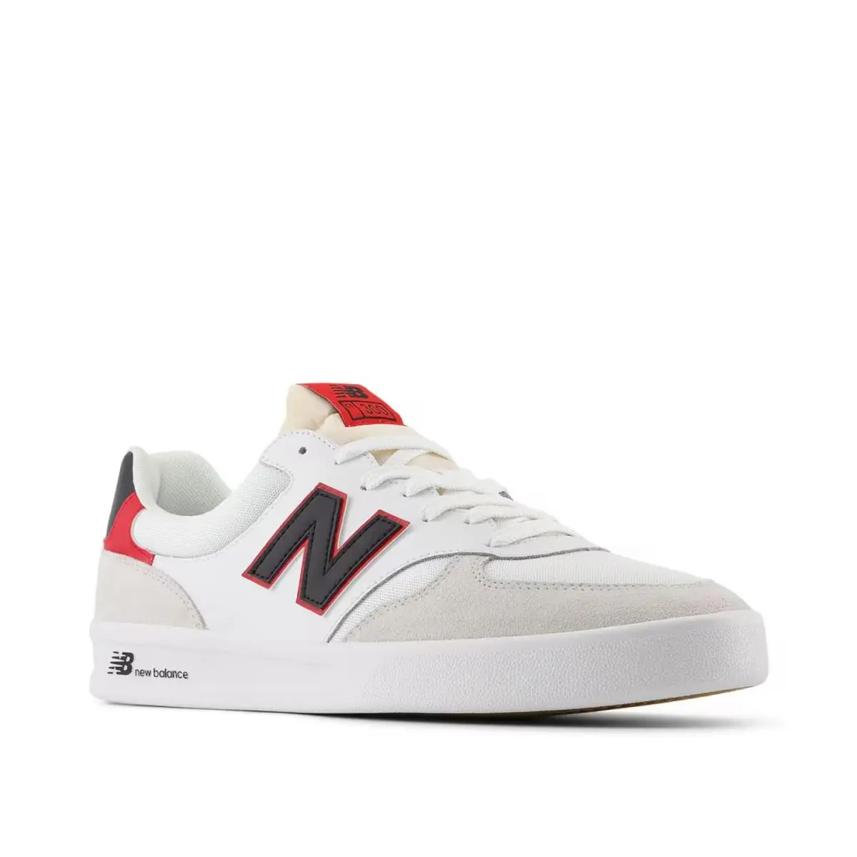 New Balance shoes - White/Black/Red 5