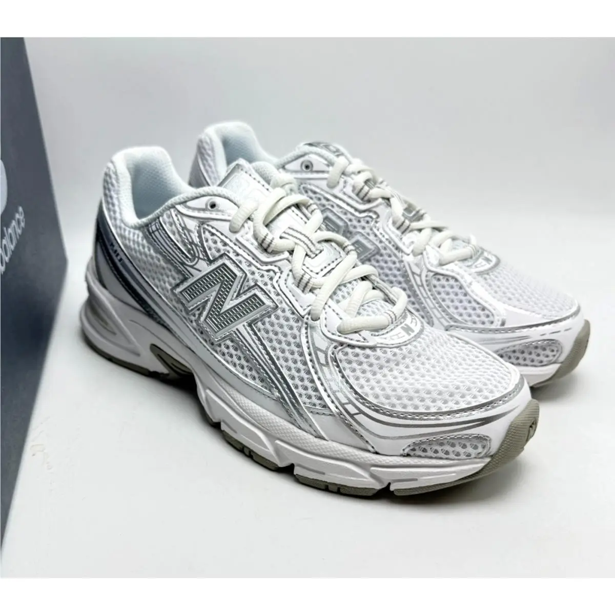New Balance shoes - New Balance 740 Lace - Lace - GR740WM - White/Silver Metallic 2