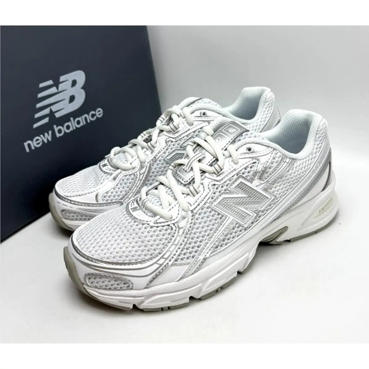New Balance shoes - New Balance 740 Lace - Lace - GR740WM - White/Silver Metallic 5