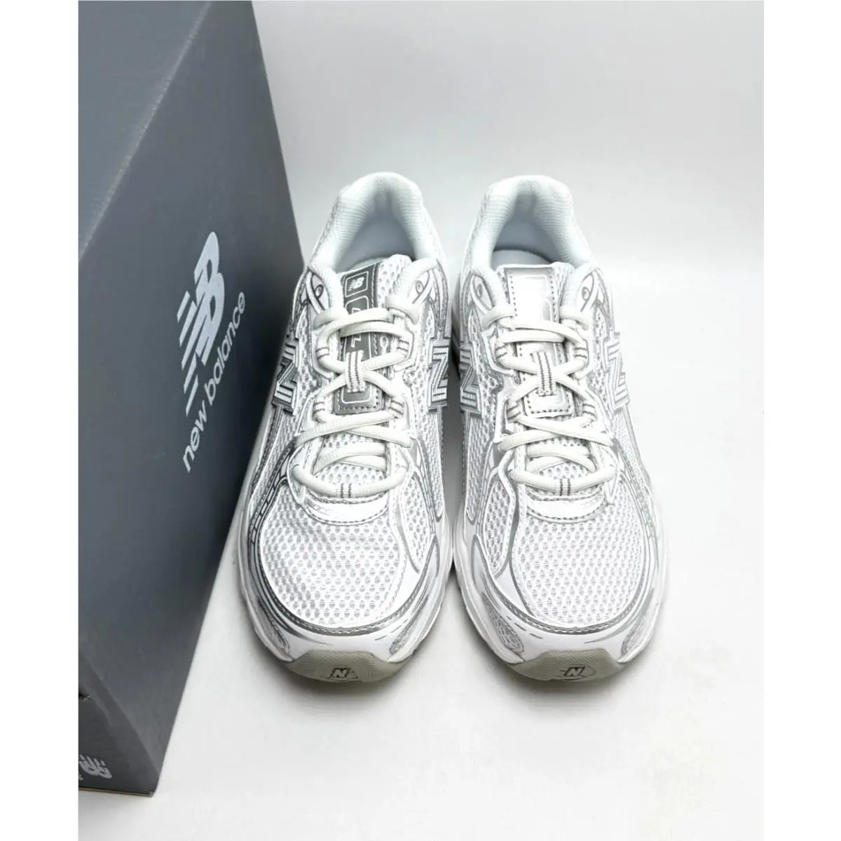 New Balance shoes - New Balance 740 Lace - Lace - GR740WM - White/Silver Metallic 6