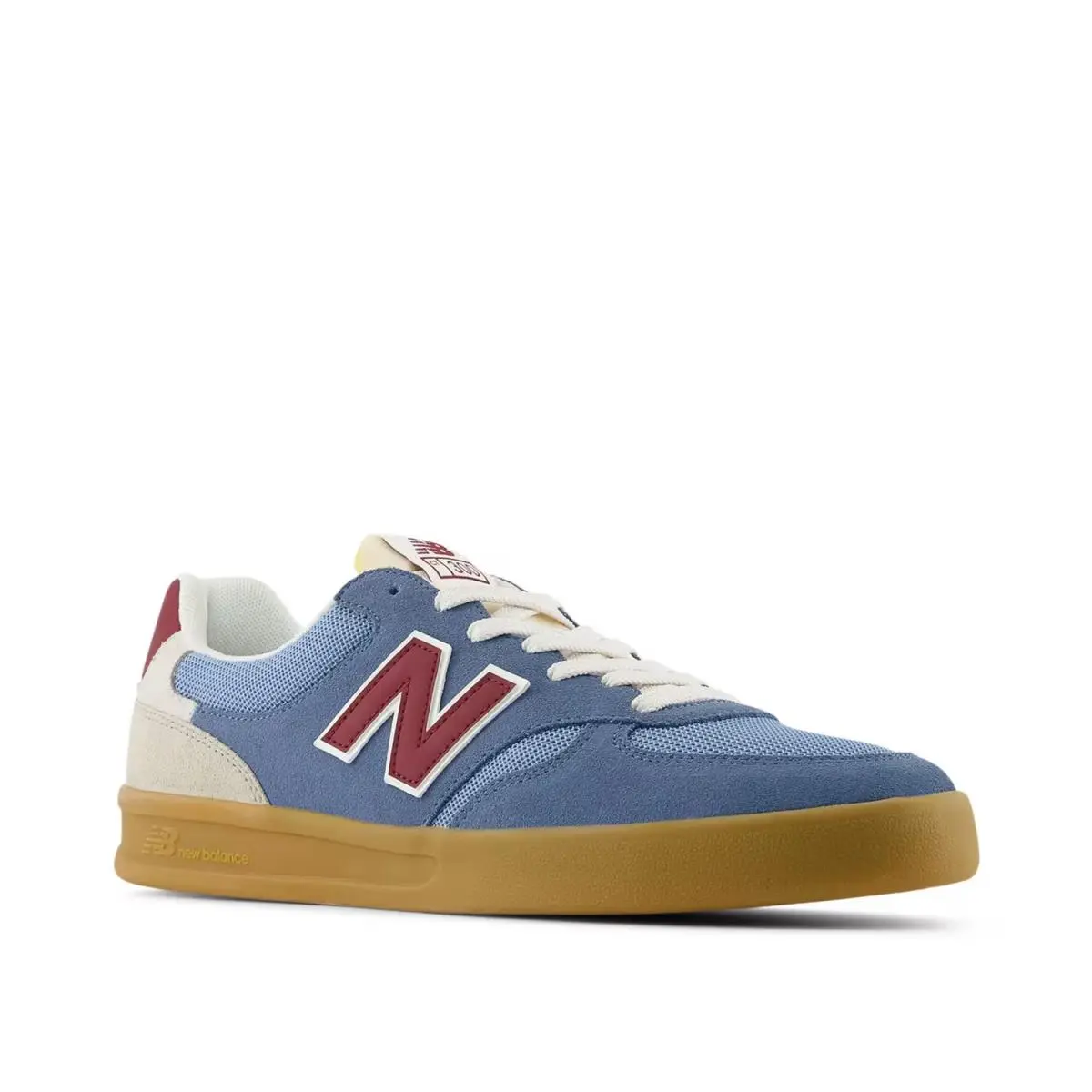 New Balance shoes - Blue/Off White/Maroon 2
