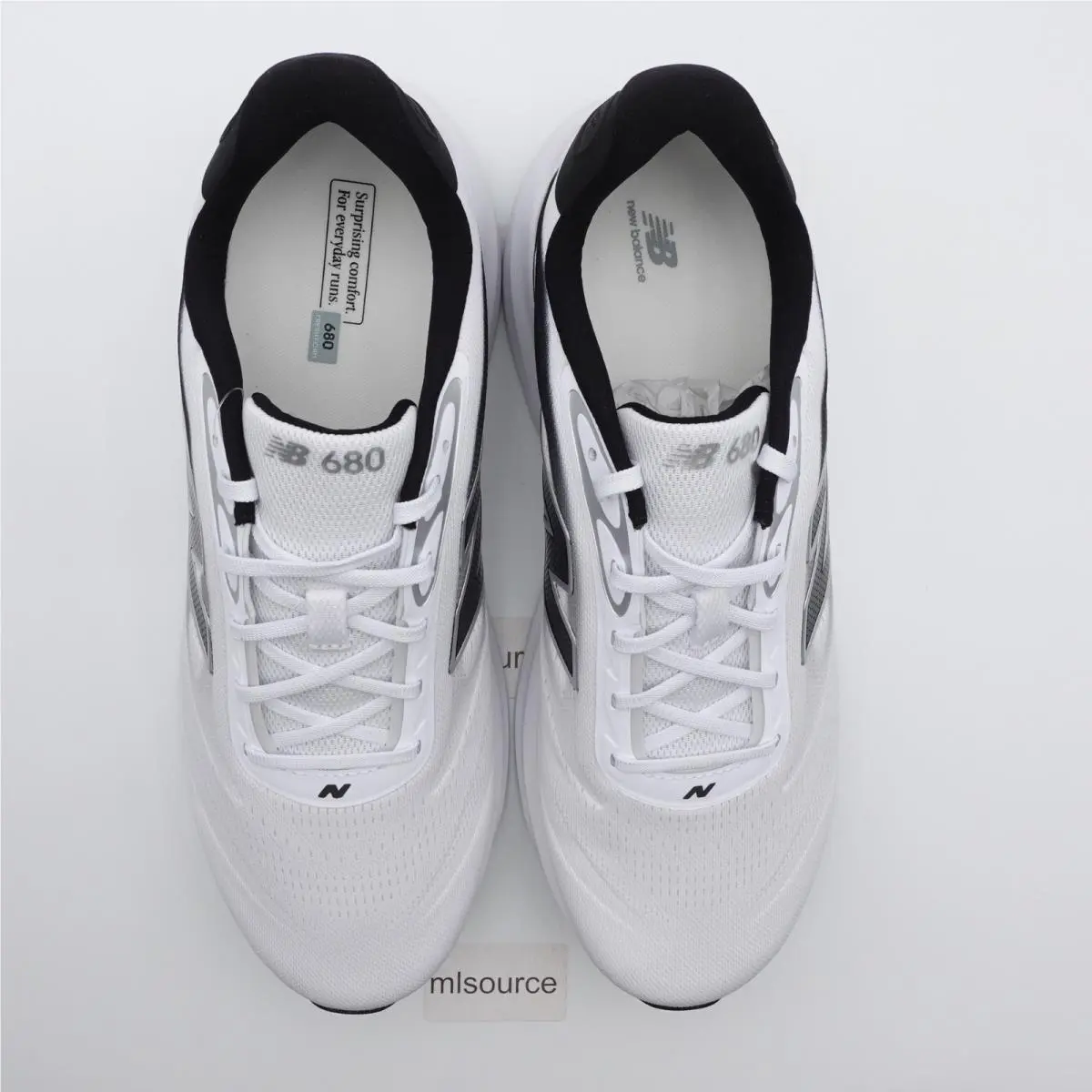 New Balance shoes - New Balance Fresh Foam 680 v9 - M68068Q - White, Manufacturer: White/Black (UPC: 198687995204) 2
