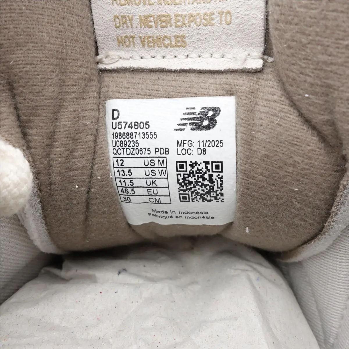 New Balance shoes - New Balance 574 - U574805 - Gray, Manufacturer: Dark Arctic Grey/Black (UPC: 198688713555) 0