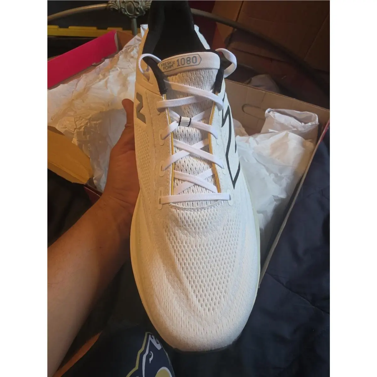New Balance shoes - New Balance Fresh Foam 1080 - M108013A - White 5