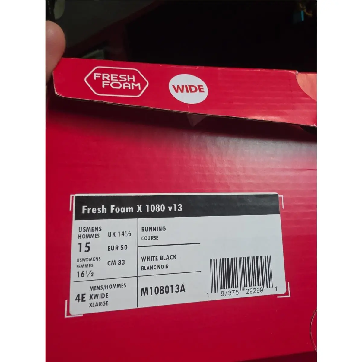 New Balance shoes - New Balance Fresh Foam 1080 - M108013A - White 6