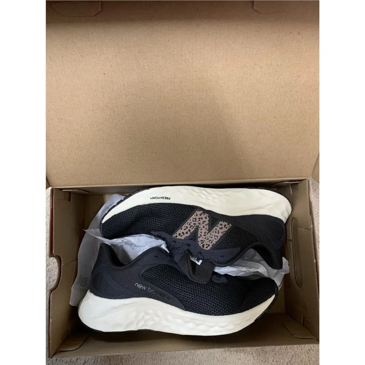 New Balance shoes - New Balance Fresh Foam Arishi v4 Black Cement Flat Taupe Ang - WARISIK4 - Black 5