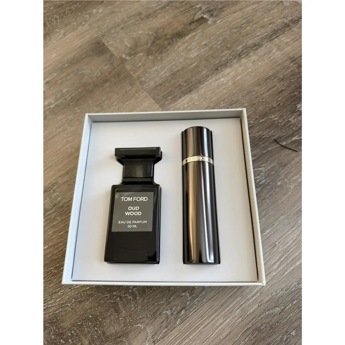 Oud Wood Cologne 1.7 Oz.+ 10 Ml. Eau de Parfum Spray Holiday Set by Tom Ford