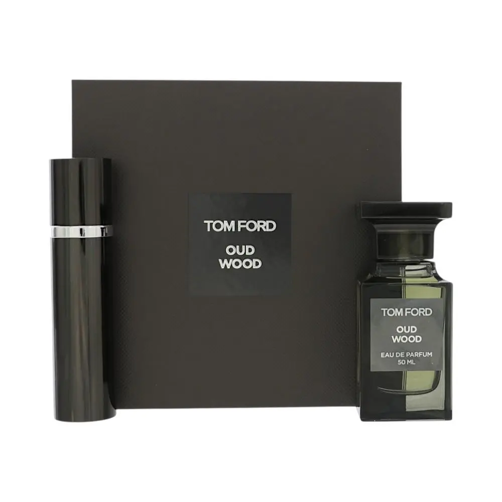 Oud Wood  Gift Set For Men 2 Pc Gift Set- 1.7Oz Edp by Tom Ford