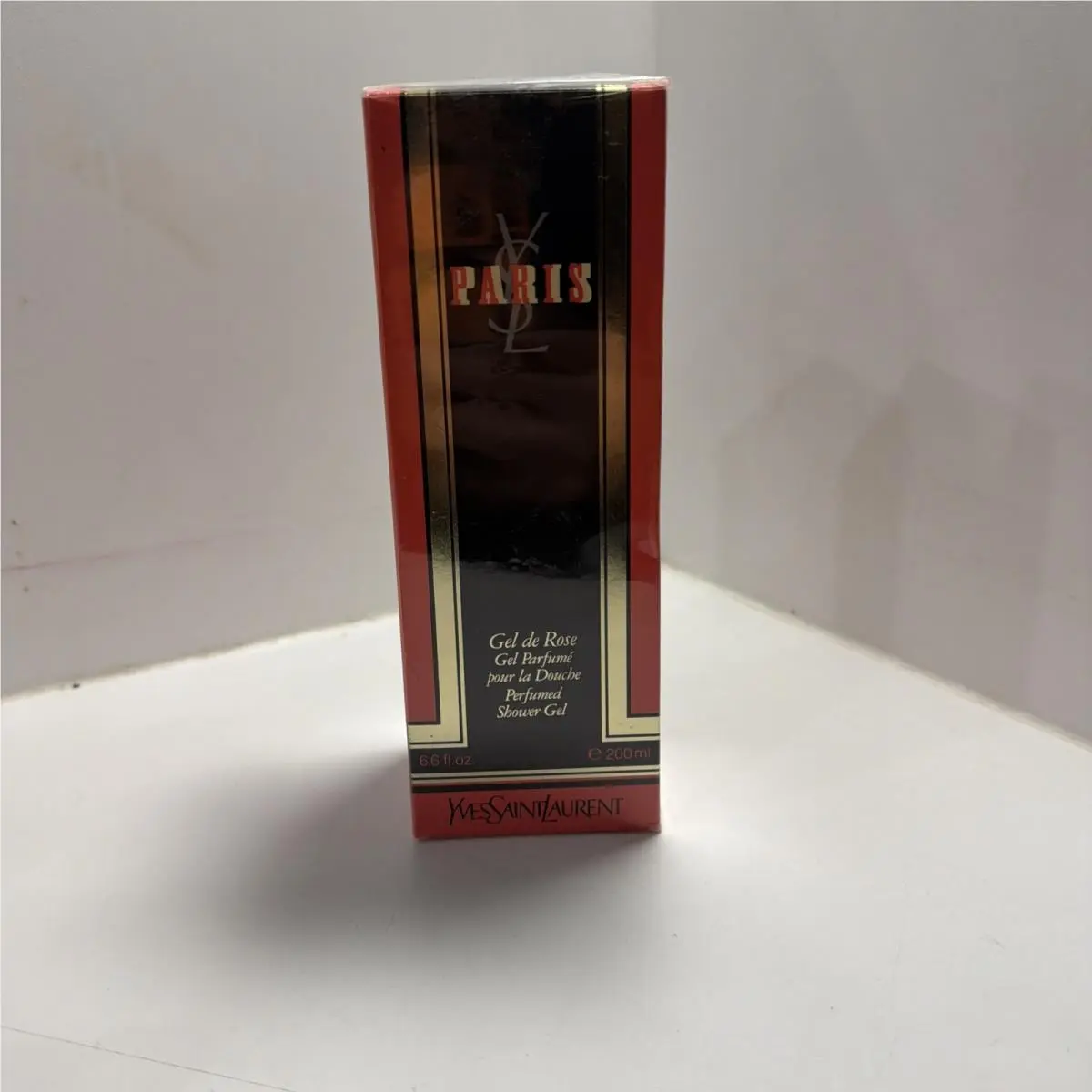 Vtg Yves Saint Laurent Paris Shower Gel 200ml