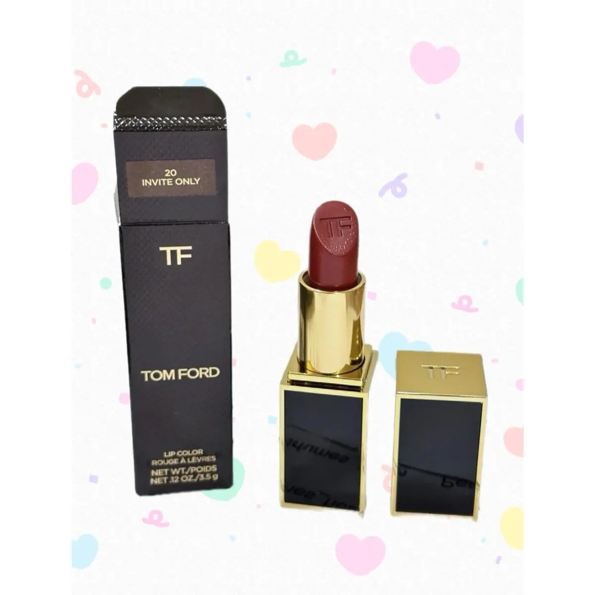 Lip Color 20 Invite Only Full Size .12oz / 3.5g by Tom Ford