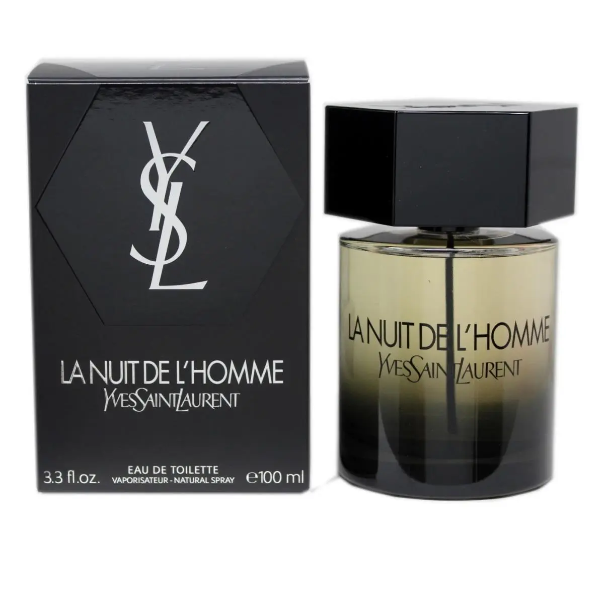 Ysl La Nuit de L`homme  3.3 / 3.4 oz 100ml Edt Spray Men by Yves Saint Laurent