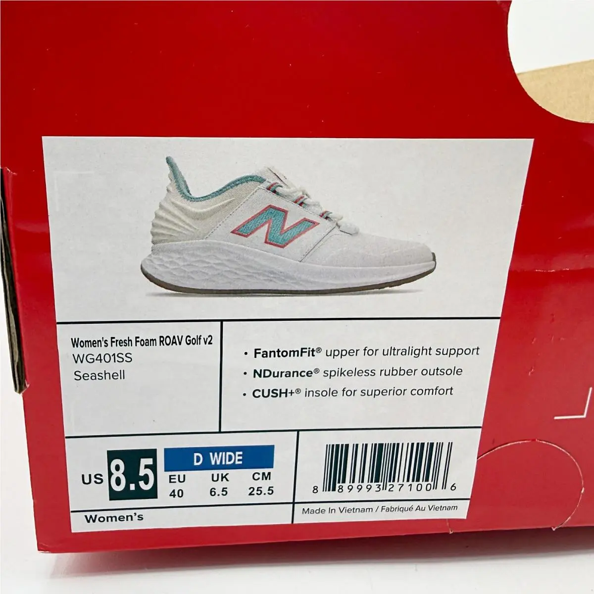 New Balance shoes - New Balance Fresh Foam Roav - WG401SS - White (UPC: 889993271006) 8