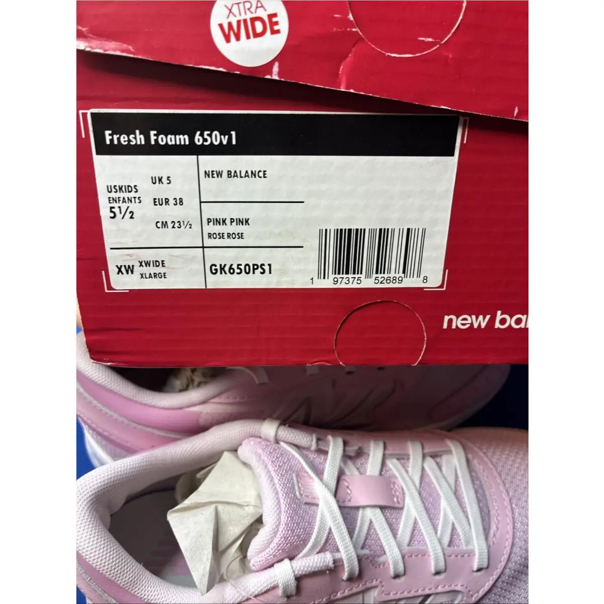 New Balance shoes - Fresh Foam 650v1 - Fresh Foam - GK650PS1 - Pink 5