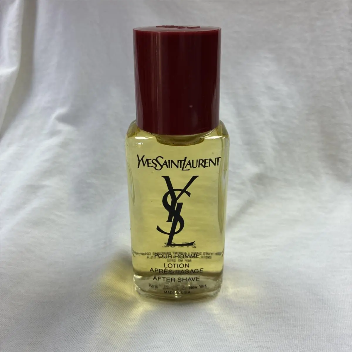 Vintage Ysl Yves Saint Laurent After Shave 2Oz Bottle Aftershave Pour Homme