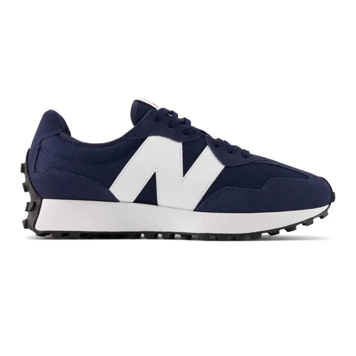 New Balance Mens Blue White 327 Trainers UK 6.5