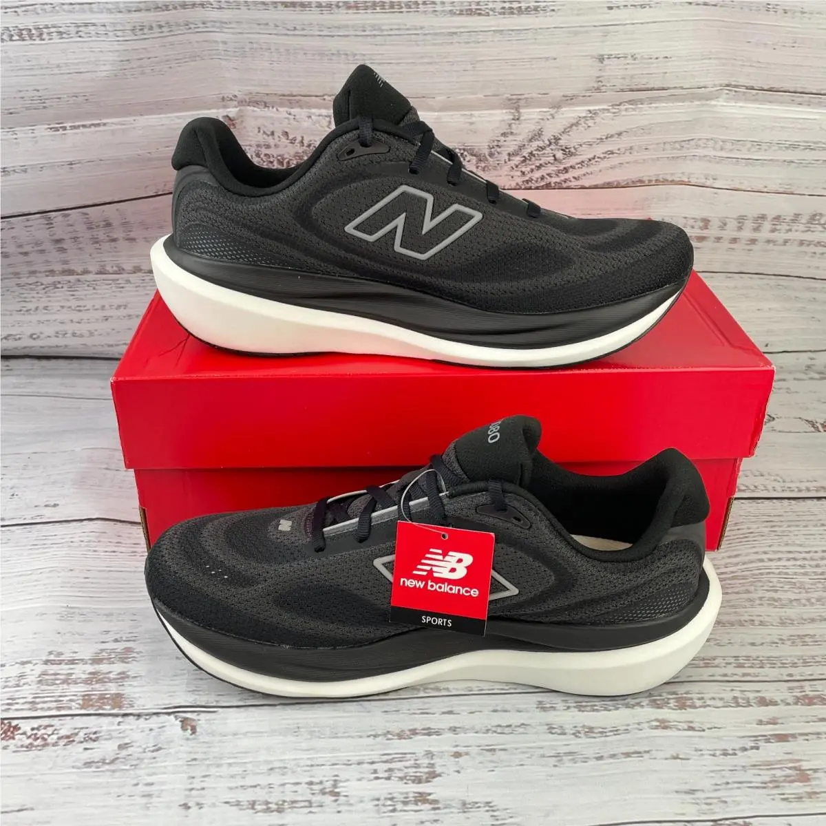 New Balance shoes - New Balance Fresh Foam 1080 - Black (UPC: 198687970553) 0