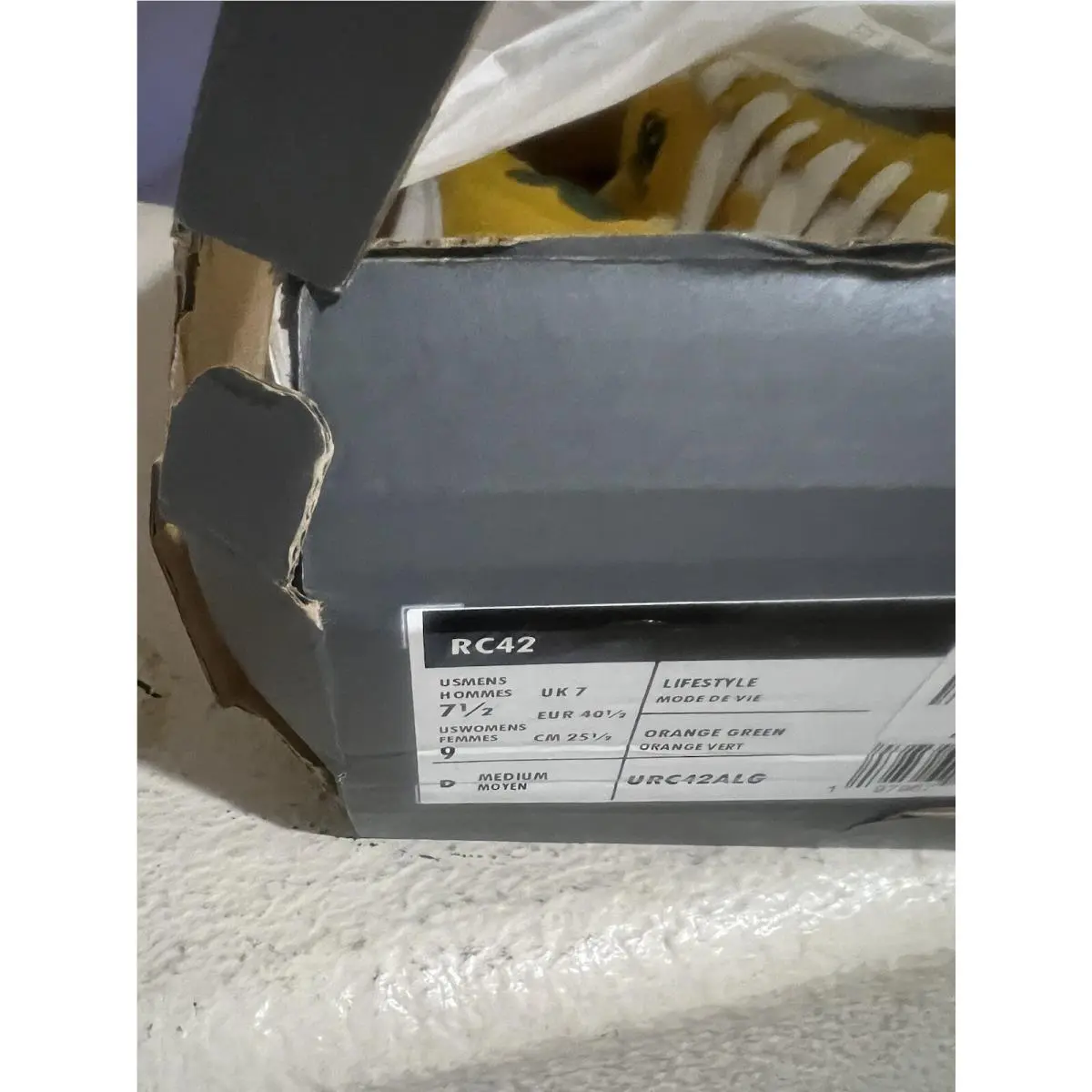New Balance shoes - New Balance RC42 - URC42ALG - Yellow 5