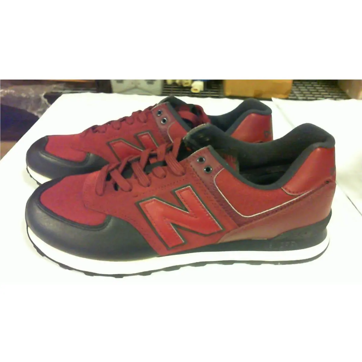 New Balance shoes - New Balance 574 - ML574LHB - Red (UPC: 191902810764) 0