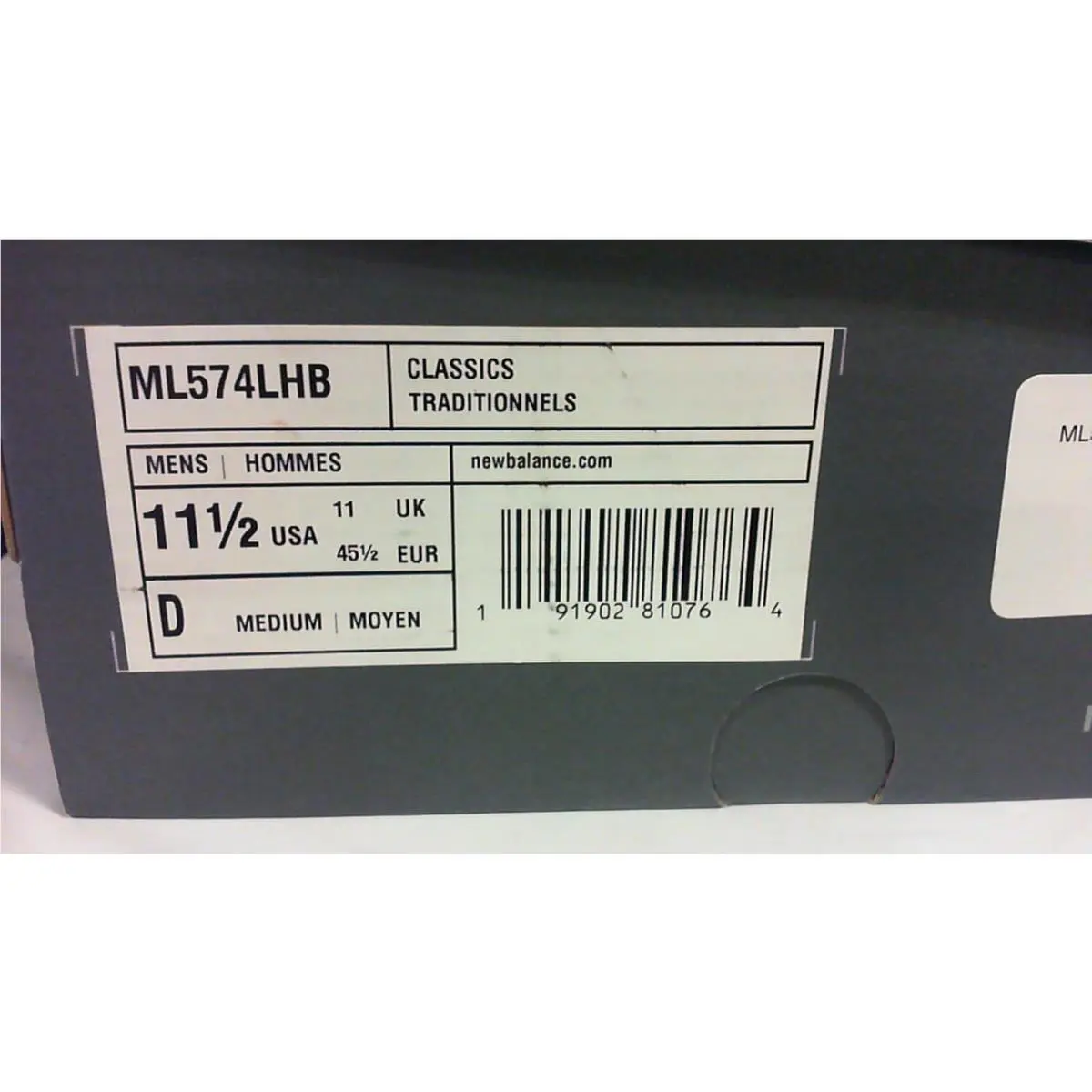 New Balance shoes - New Balance 574 - ML574LHB - Red (UPC: 191902810764) 4