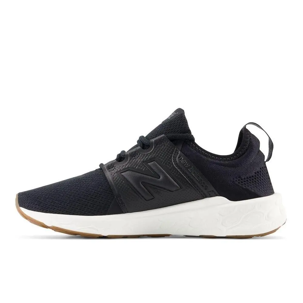 New Balance Women`s Fresh Foam X Cruz V3 Running Shoe Black/blacktop/gum 6