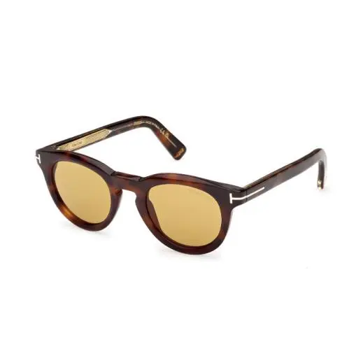 Icon FT1325 53E Blonde Havana/brown 47mm Men`s Sunglasses by Tom Ford
