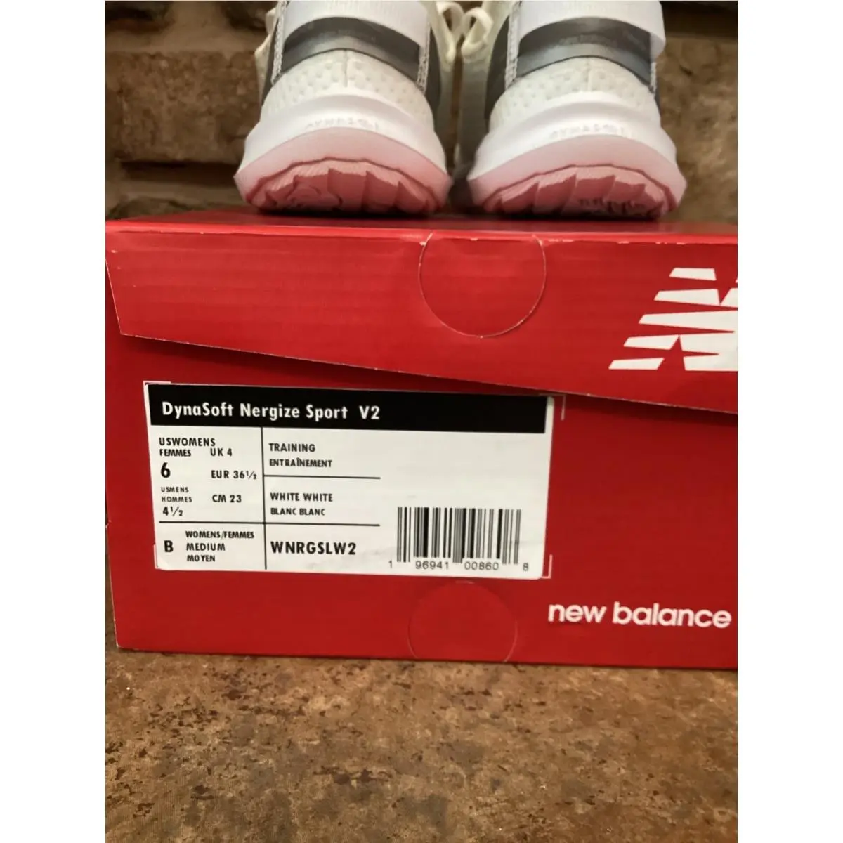 New Balance shoes - DynaSoft Nergize Sport V2 - DynaSoft Nergize Sport - White 6