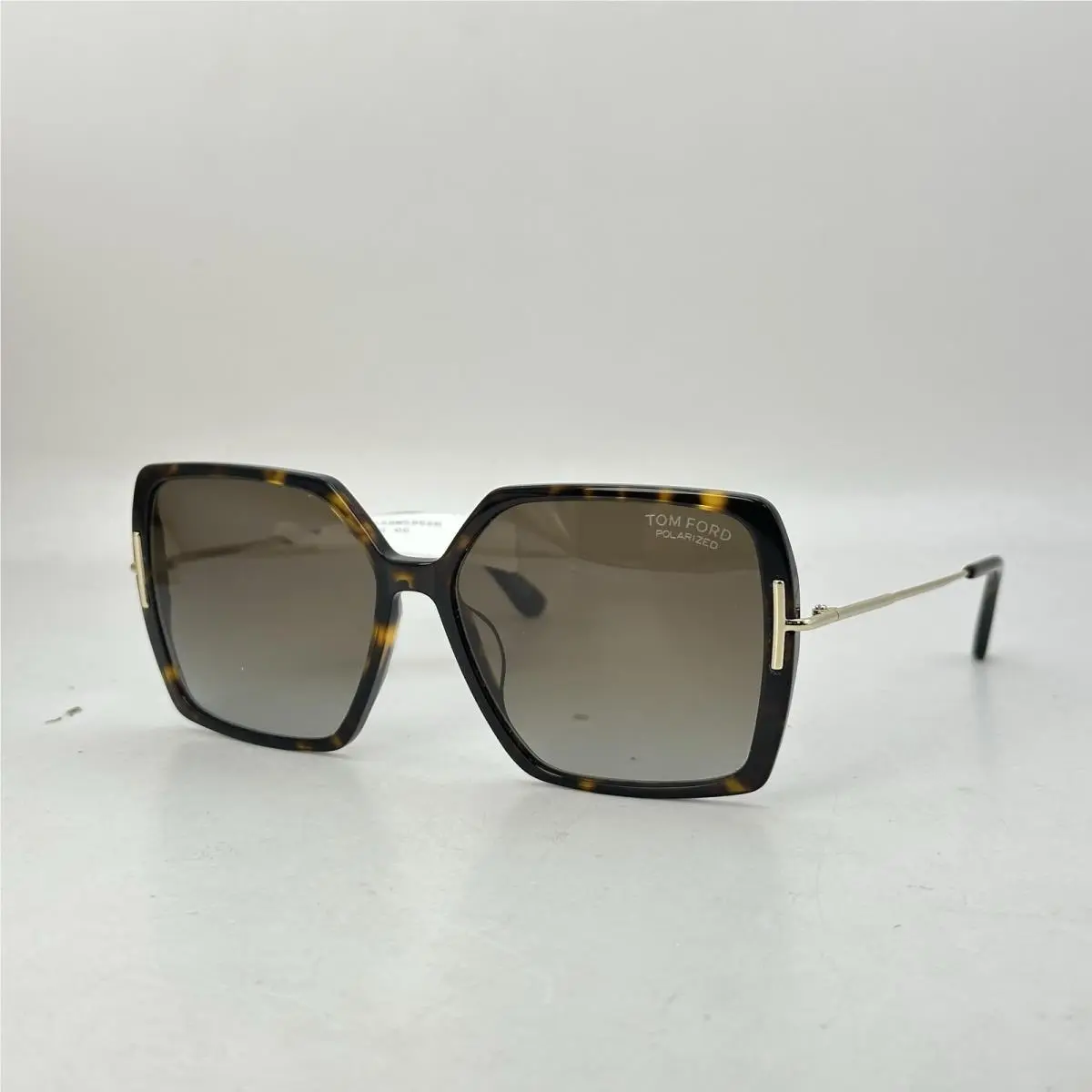 Womens Joanna Butterfly Polarized Gradient Sunglasses TF1039 Black by Tom Ford