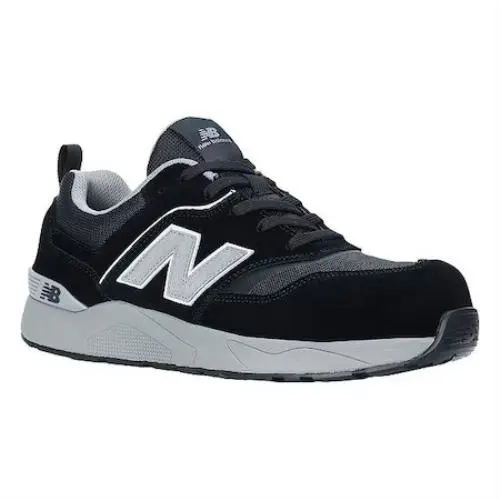 New Balance Muelehbg-12-2E Men`s Athletic Shoe Black Gray 12 Muelehbg