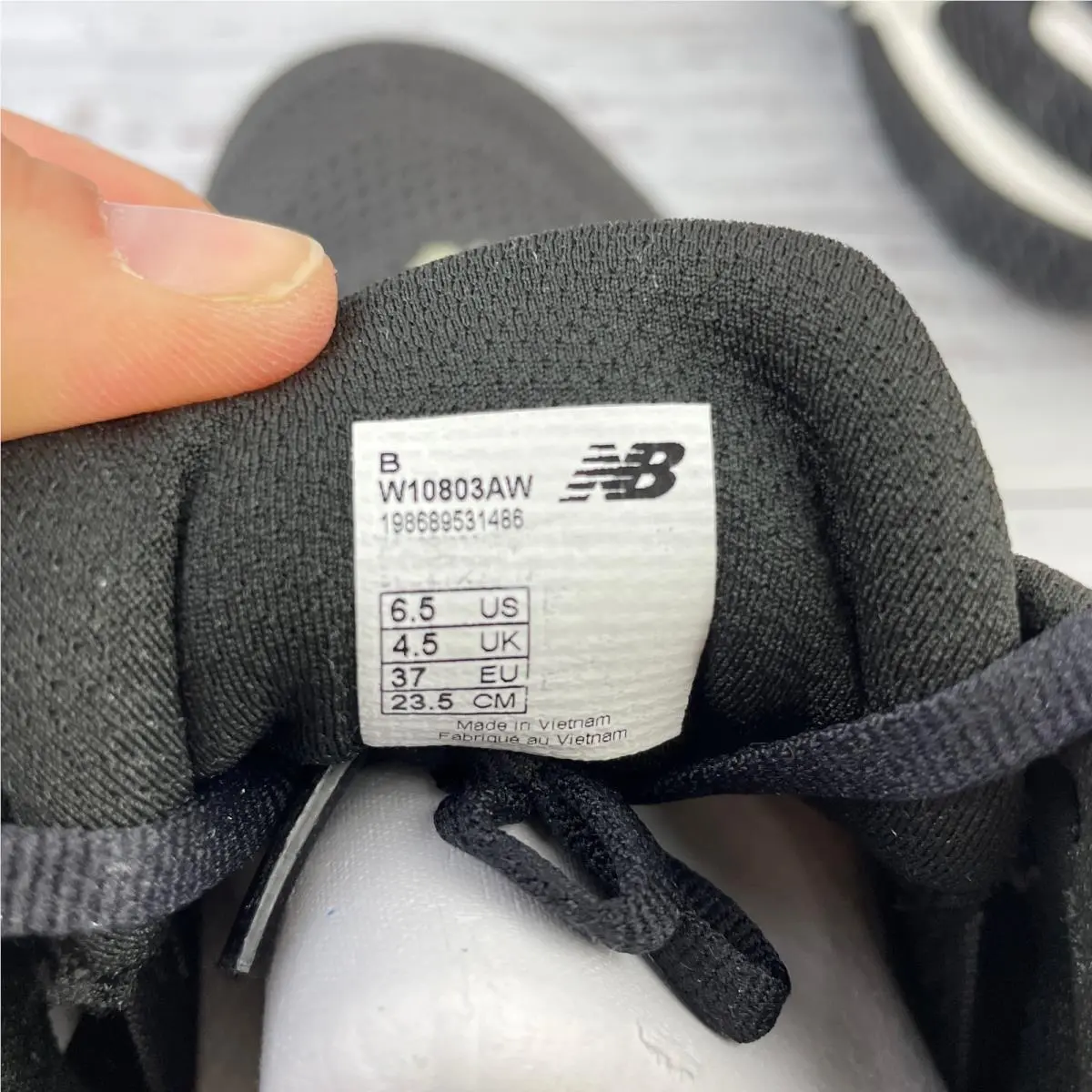 New Balance shoes - New Balance Fresh Foam 1080 - Black (UPC: 198689531486) 7
