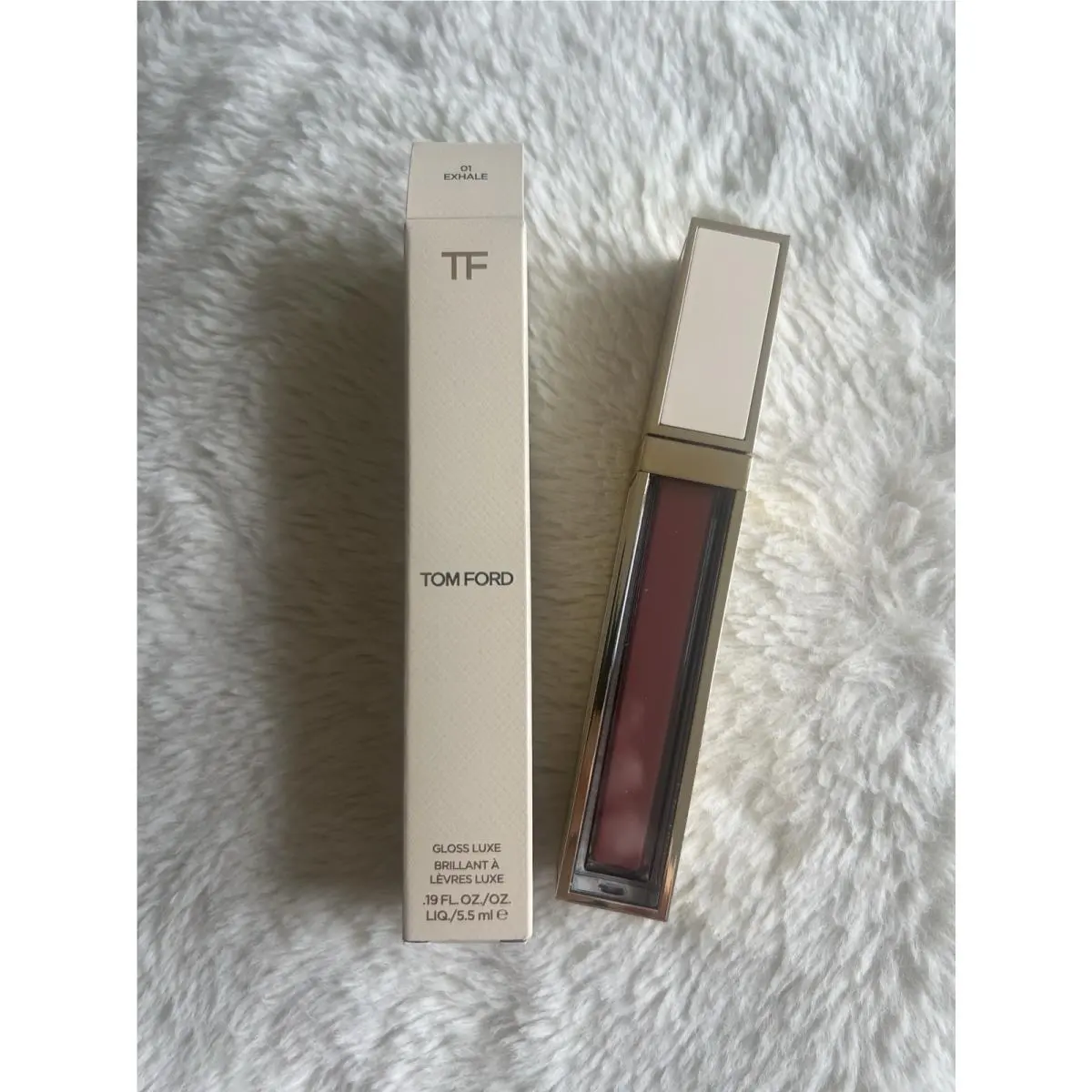 Lip Gloss Luxe 01 Exhale Limited Edition 5.5 ml/.19 oz Full Size by Tom Ford