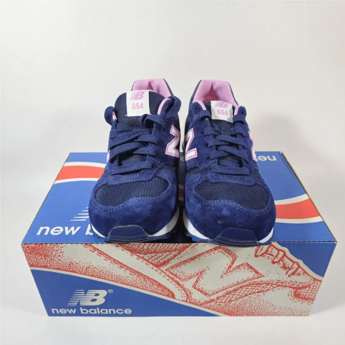New Balance shoes - New Balance Classics - Classics - W554PNS - Blue 0
