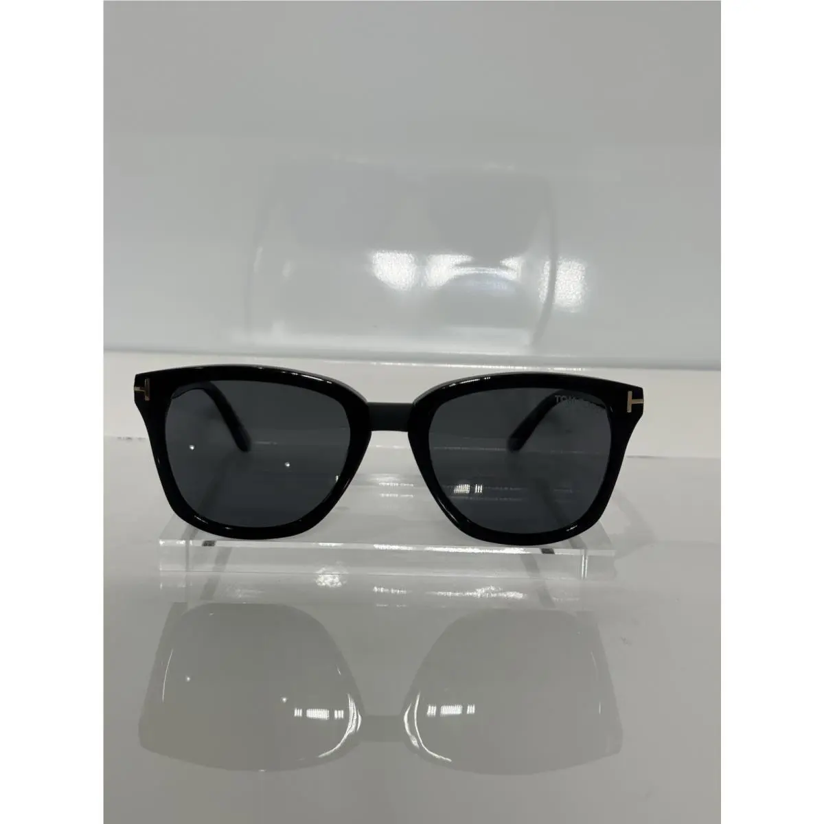 Graydon TF1213 01D Black Acetate Unisex Polarized Sunglasses 53mm by Tom Ford