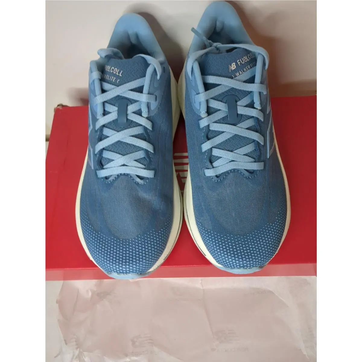 New Balance shoes - New Balance Fuelcell Walker Elite V1 - Heron Blue/Chrome Blue/Sea Salt (UPC: 0197966338992) 1